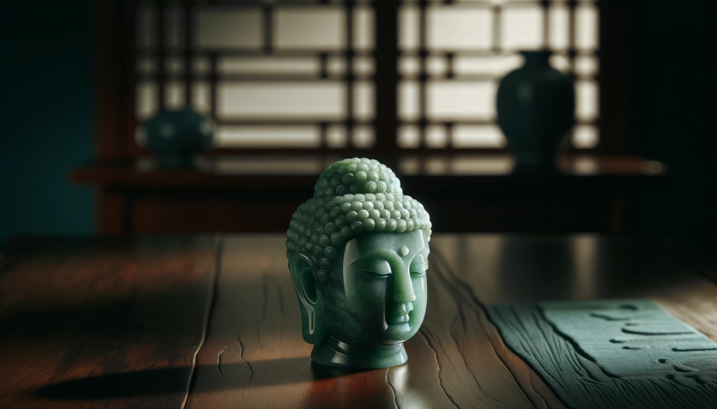 jade buddha head Buddha Stones Spiritual Meaning